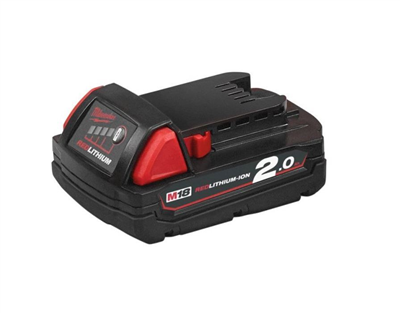Baterie - akumulátor 18V 2.0 Ah Li-Ion, pro aku nářadí M18 B2