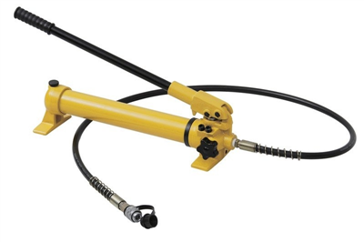 Ruční hydraulická pumpa dvourychlostní, tlak 20 bar, velký objem oleje - HHB-700