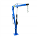 Dílenský jeřáb hydraulický 1 t, otočný skládací