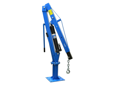 Dílenský jeřáb hydraulický 1 t, otočný skládací
