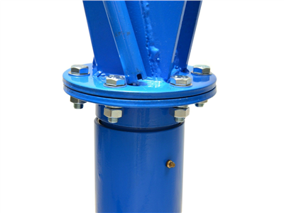 Dílenský jeřáb hydraulický 1 t, otočný skládací