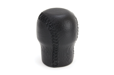 Hlavice řadicí páky kožená podnesená černé nitě