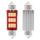 Amio 01290 LED CANBUS 4014 12SMD Festoon C5W C10W C3W 39mm White 12V/24V