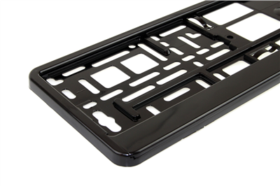 Podložka pod SPZ - černá metalizovaná