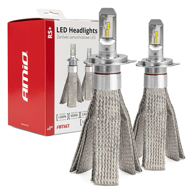 LED žárovky pro hlavní svícení H4 50W RS+ Slim Series