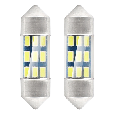LED STANDARD 3014 9SMD Festoon C5W C10W C3W 31mm White 12V