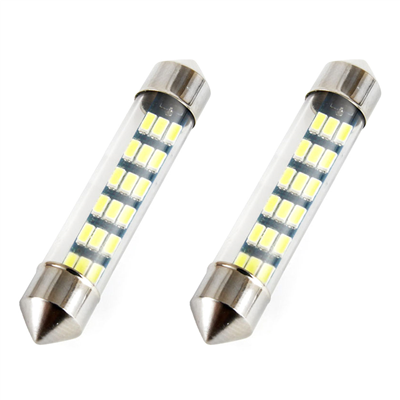 LED STANDARD 3014 18SMD Festoon C5W C10W C3W 41mm White 12V