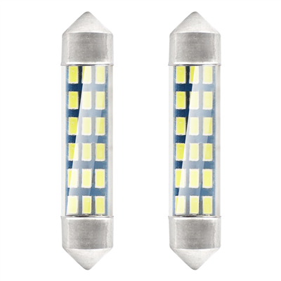 LED STANDARD 3014 18SMD Festoon C5W C10W C3W 41mm White 12V
