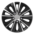 Versaco 10060 Poklica Rapide NC 16 SILVER & BLACK (černo- stříbrná) s chromovými šrouby