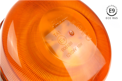 Výstražný maják pevný W03B s 3 šrouby R65 R10 36LED 12 / 24V IP56