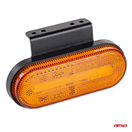 Amio 02374 Oranžové obrysové světlo - oválné LED- OM-01-O