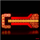 Amio 02473 Světlo zadní sdružené LED dynamické LEVÉ PRAVE- RCL-01-LR