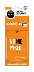 A10664 Osvěžovače vzduchu AROMA CAR LETS SMILE Orange