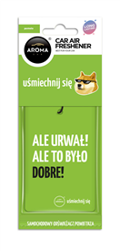 A10666 Osvěžovače vzduchu AROMA CAR LETS SMILE Pomelo