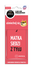A10665 Osvěžovače vzduchu AROMA CAR LETS SMILE Diamond Girl