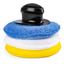 Amio 02904 Sada kulatých leštidel 3x125 mm