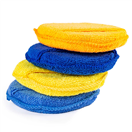 Amio 02905 Sada kulatých leštidel z mikrovlákna s kapsou na prsty 4x125 mm