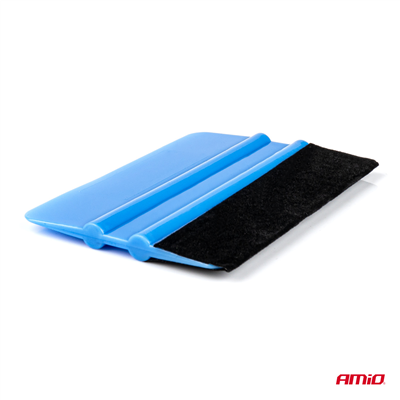 Stěrka s plstí pro aplikaci fólie 10x7cm AMiO-03116