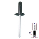 ROMIX 55107Z Nýt nárazníku