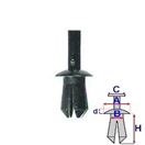 ROMIX A12710 Příchytka plastového nadkolí