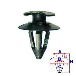 Příchytka čalounění