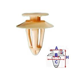 Příchytka čalounění