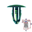 ROMIX A14545N Příchytka čalounění
