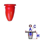ROMIX A15021 Příchytka pro boční lišty a plastový práh
