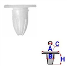 ROMIX A15251 Příchytka pro boční lišty
