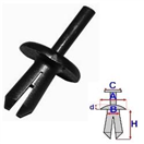 ROMIX A82013 Příchytka do motorového prostoru