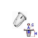 ROMIX A82019 Rozpínací matice pro plastové prahy
