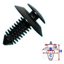 Příchytka čalounění