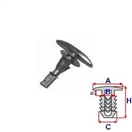 ROMIX B21001 Příchytka těsnění