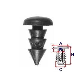 Gumový doraz univerzální