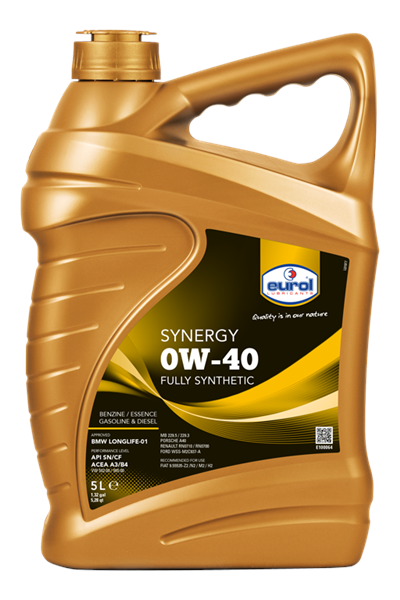 Motorový olej Eurol Synergy 0W-40 - 5L