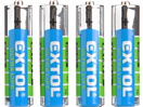 Extol EX42001 Baterie zink-chloridové, 4ks, 1,5V AA (LR6) EXTOL-ENERGY