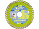 Extol EX108852 Kotouč diamantový řezný turbo, 125x22,2mm, suché i mokré řezání EXTOL-CRAFT