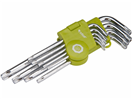 Extol EX66011 L-klíče TORX, sada 9ks, T 10-15-20-25-27-30-40-45-50 EXTOL-CRAFT