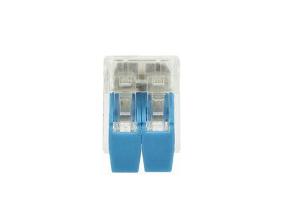 Svorka s páčkou na vodiče 2x0.14-4mm2, 10ks GEKO