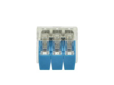 Svorka s páčkou na vodiče 3x0.14-4mm2, 10ks GEKO