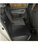 Sixtol KEG5-3151-244-4010 Ochranná podložka pod autosedačku pro přepravu dětí JUNIOR Artificial Leather černá SIXTOL