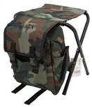 Cattara 13445 Židle skládací s batohem OLBIA ARMY CATTARA
