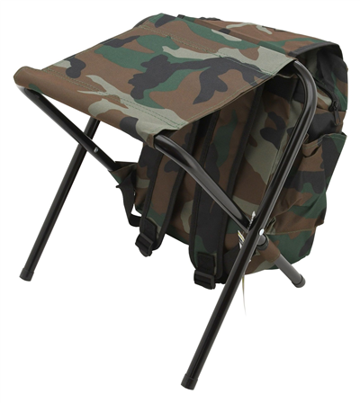 Židle skládací s batohem OLBIA ARMY CATTARA