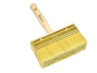 Štětka malířská, 140 mm, dřevěná rukojeť GEKO