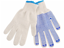 Extol EX99708 Rukavice bavlněné s PVC terčíky na dlani, velikost 10 EXTOL-CRAFT