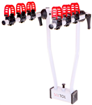 Sixtol SX1021 Nosič kol na tažné zařízení BIKE 3 BULL - 3 kola SIXTOL