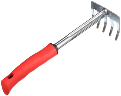 Ruční hrabičky, délka 290 mm, ergonomická rukojeť SIXTOL