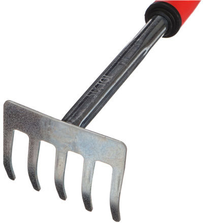 Ruční hrabičky, délka 290 mm, ergonomická rukojeť SIXTOL