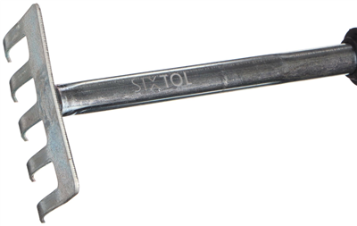Ruční hrabičky, délka 290 mm, ergonomická rukojeť SIXTOL