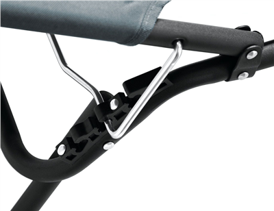 Lehátko kempingové skládací BERLIN šedé CATTARA